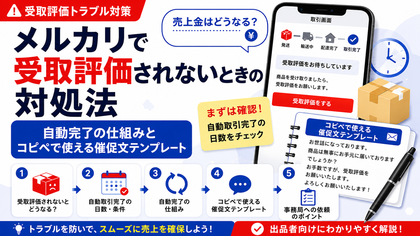 受取評価はきちんとしよう！！！！様専用 メルカリの受け取り評価例文